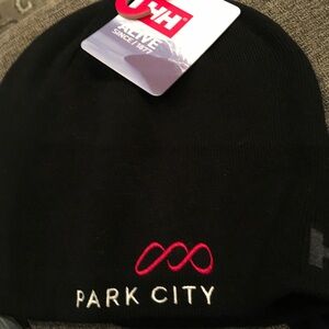 Park City Black Beanie NWT